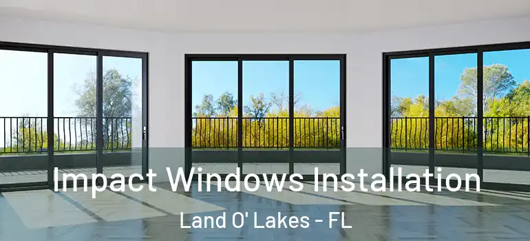  Impact Windows Installation Land O' Lakes - FL