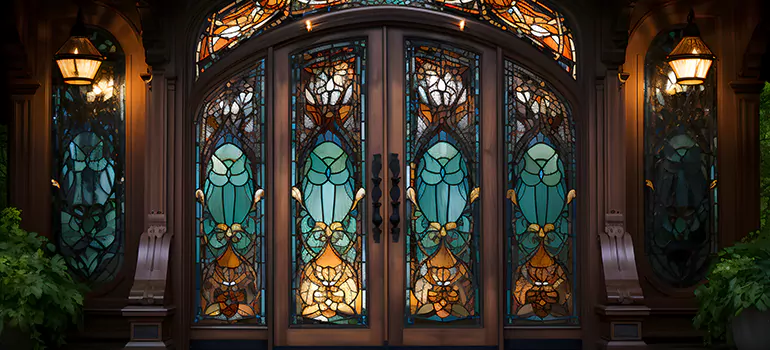 Wrought Iron Storm Door in Land O' Lakes, FL