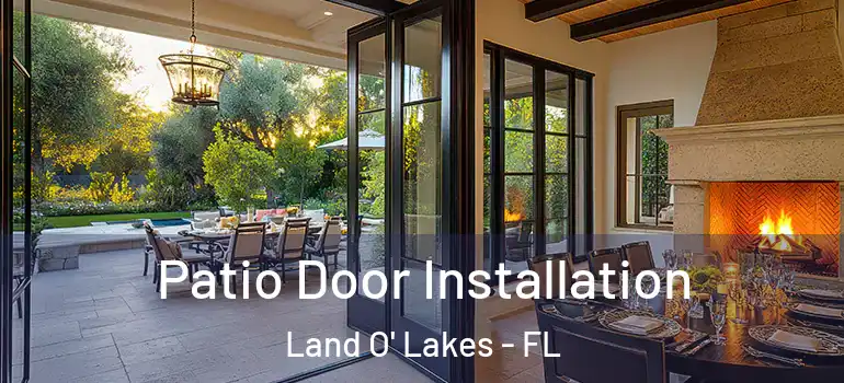  Patio Door Installation Land O' Lakes - FL